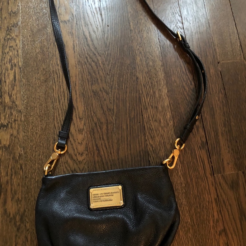 Marc Jacobs Classic Black Leather Q Percy Bag - Picture 3 of 12